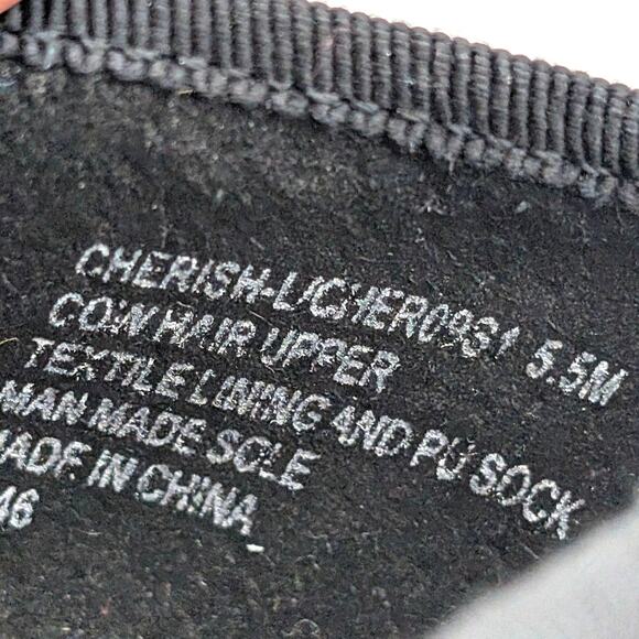 Steve Madden Cherish Leopard Genuine Calf Hair Pump Women's Brown Sz US5.5M EU36 - Picture 6 of 11